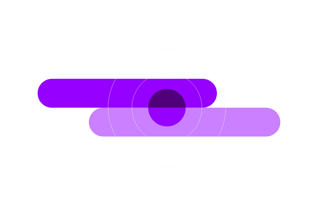 A design with stripes and a circle
