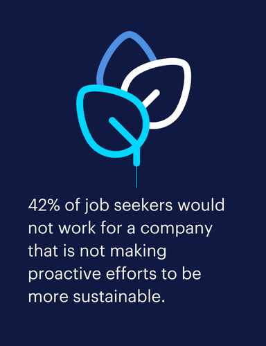 job seekers choose companies committed to sustainability