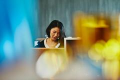 Woman working in office