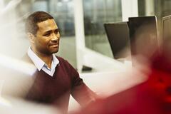 Man in an office