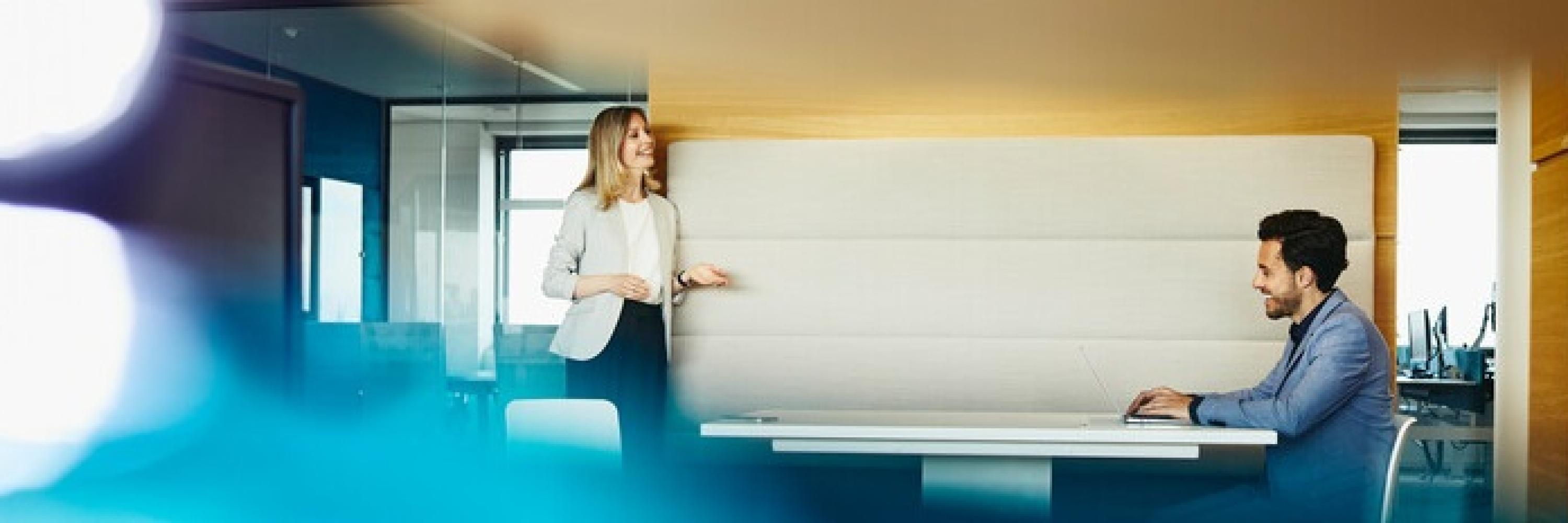 safe distancing in the office