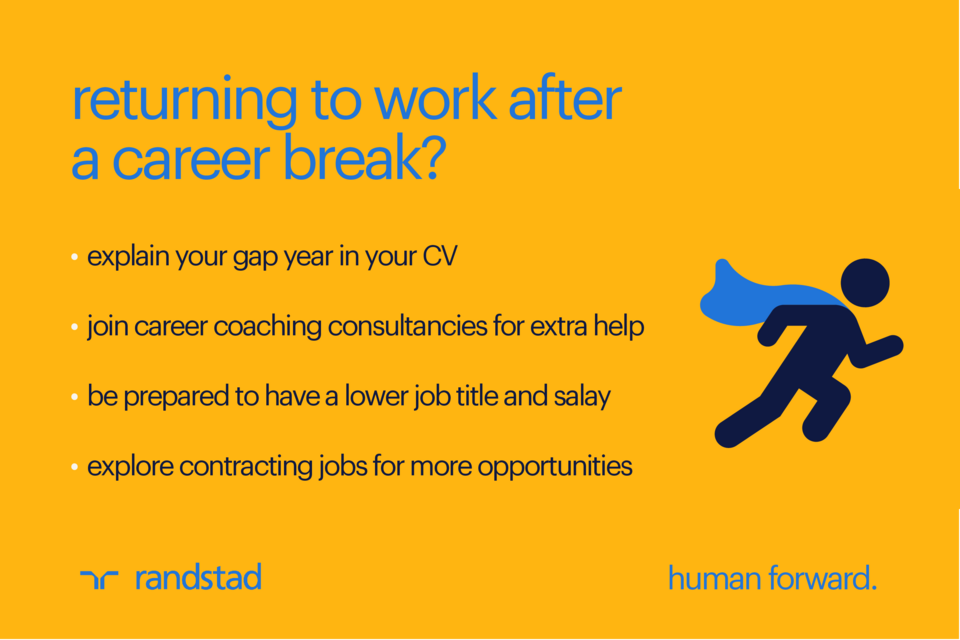 4 Tips To Get You Back To Work After A Career Break | Randstad Singapore